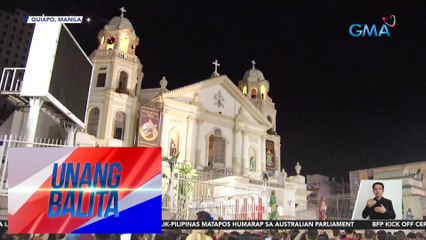 Pasasalamat at panalangin para sa kalusugan ng pamilya, dasal ng ilang deboto sa Itim na Nazareno | UB