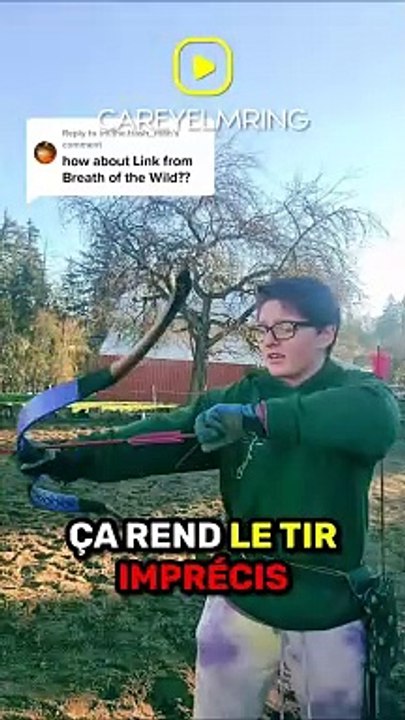 LINK ne sait pas TIRER à l'ARC !