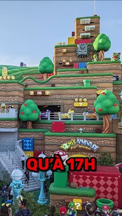 Tu peux VISITER le MONDE de MARIO en VRAI !?