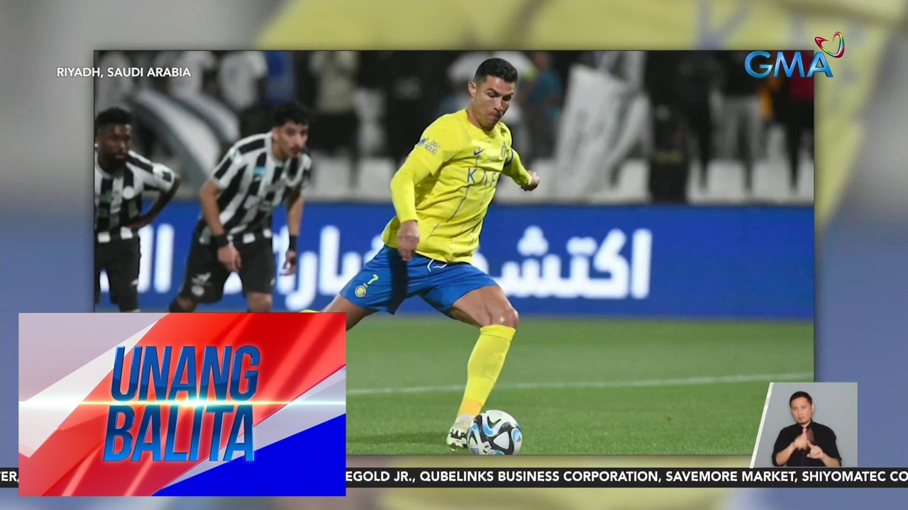 Portuguese footballer Cristiano Ronaldo, suspended dahil sa umano'y malaswang gestures sa fans ng kalaban nilang team | UB