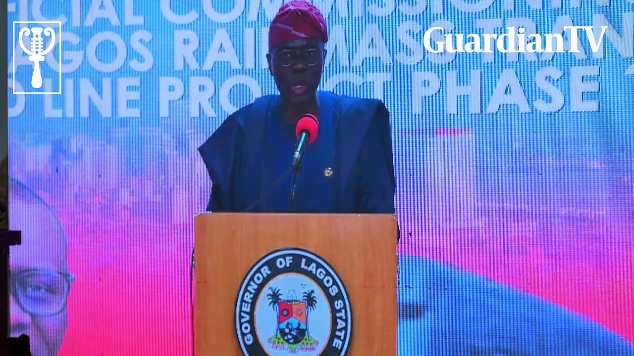 President Tinubu commissions Lagos Red Line mass transit