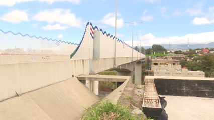 Avanzan los Trabajos sobre el puente del Saprissa