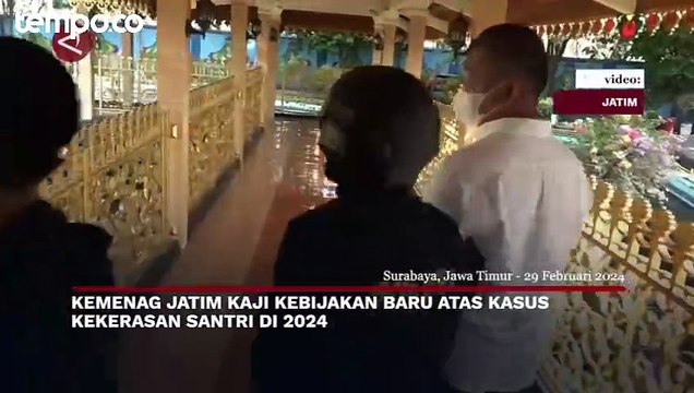 Kemenag Jatim Kaji Kebijakan Baru Terkait Kasus Kekerasan Santri di 2024
