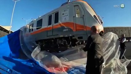 Reporta gobernador avance del 50 por ciento en L4 del tren