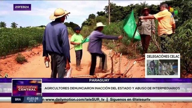 En Paraguay productores exigen al gobierno acción frente al abuso de los intermediarios