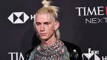 Machine Gun Kelly Debuts DARING New Look With Massive Blackout Tattoo _ E! News