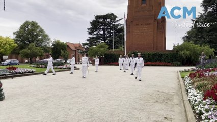 Royal Australian Navy event in Kings Parade