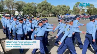 NSW Police Force welcomes 158 new recruits at Goulburn ceremony