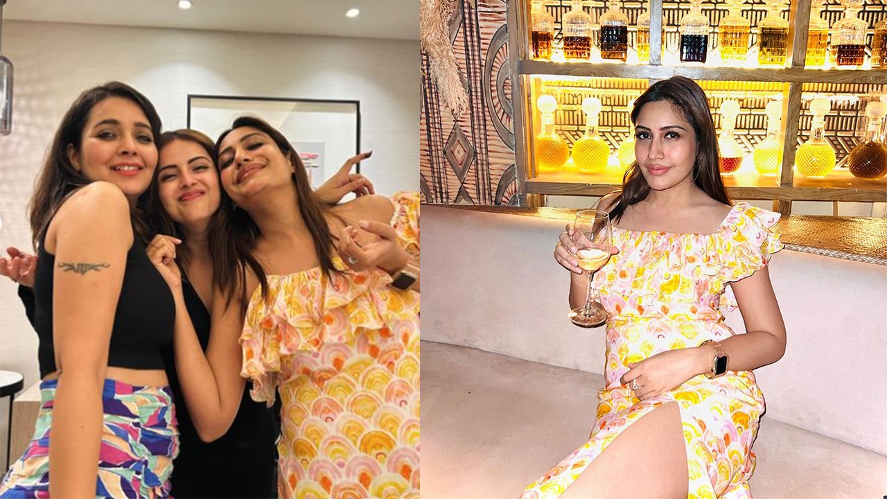 Nagin Fame Surbhi Chandana ने शादी से पहले आखिरी बार अपने Girls Gang के साथ की बैचलरेट पार्टी! Viral