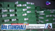 Halos P4B halaga ng hinihinalang smuggled e-cigarettes o disposable vape, nasabat | BT