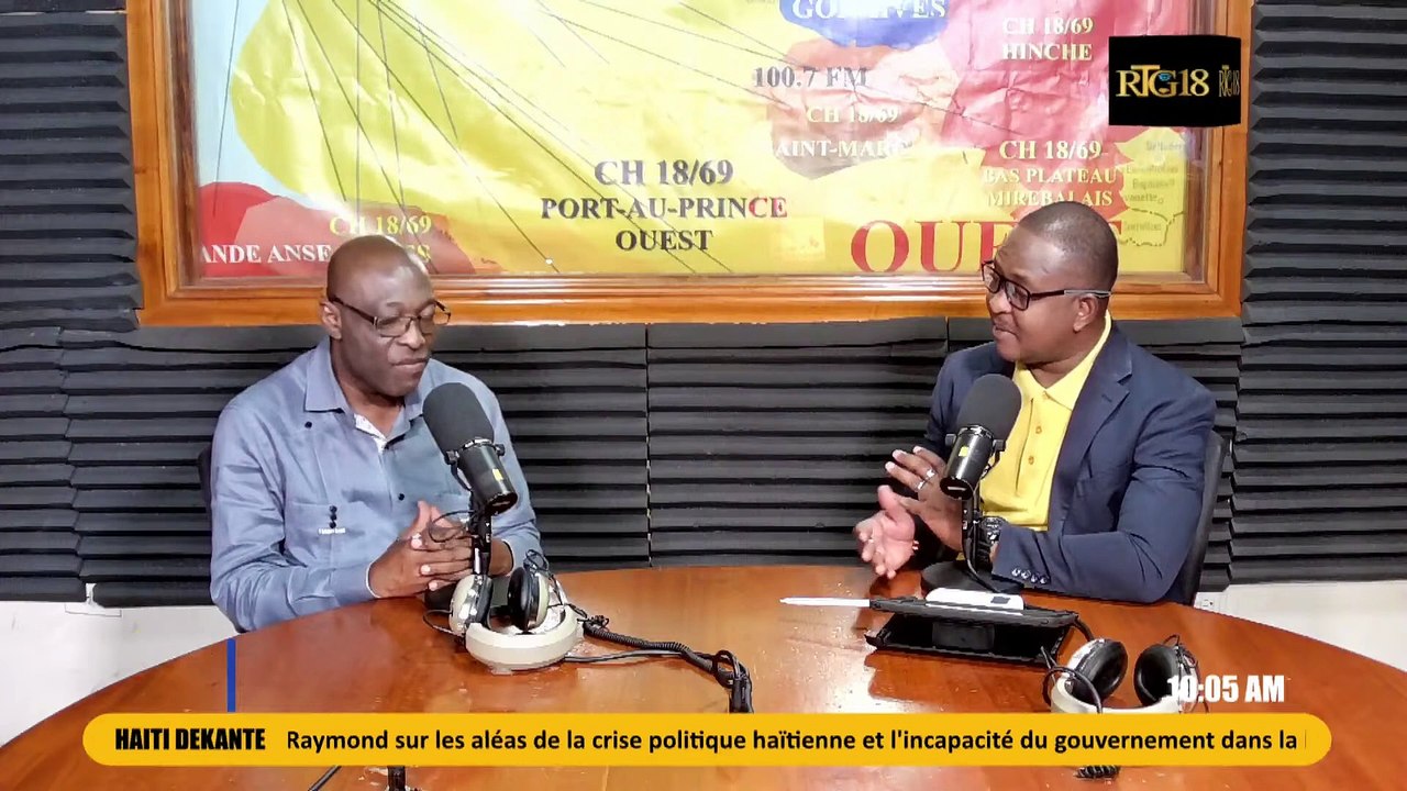 #HAITI|DEKANTE| Eslhomme Raymond,Porte-parole de "Debout Citoyens"