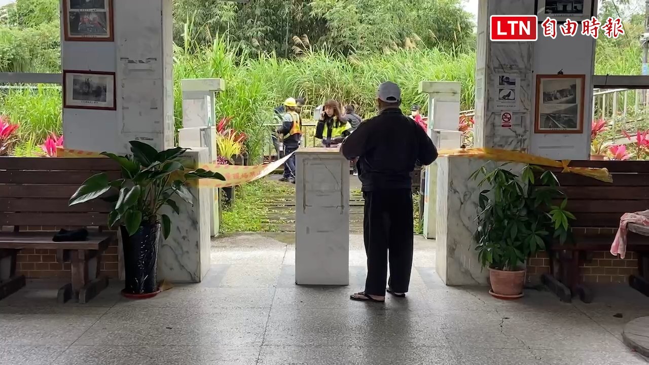 花蓮71歲老翁在大富站等車  不明原因遭自強號列車撞死（民眾提供）
