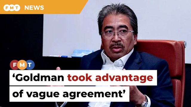 Vague 1MDB agreement allows Goldman Sachs to escape responsibilities, says Johari