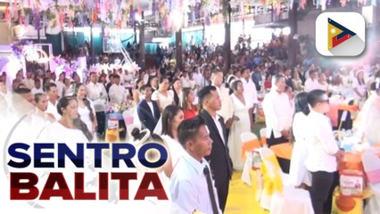 19 na pares na indigenous people, kabilang sa mga ikinasal sa Mass Wedding sa Cabadbaran City