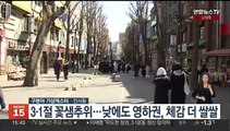 [날씨] 찬바람 쌩쌩, 내일까지 꽃샘추위...호남 제주 눈·비