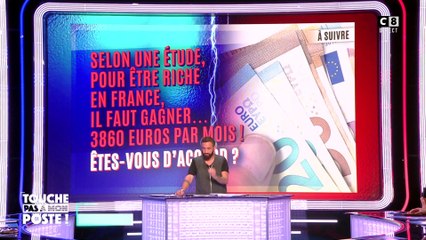 Selon une étude, pour être riche en France, il faut gagner 3860 euros par mois