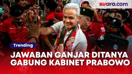 Ditanya soal Peluang Gabung Kabinet Prabowo, Ini Jawaban Ganjar Pranowo