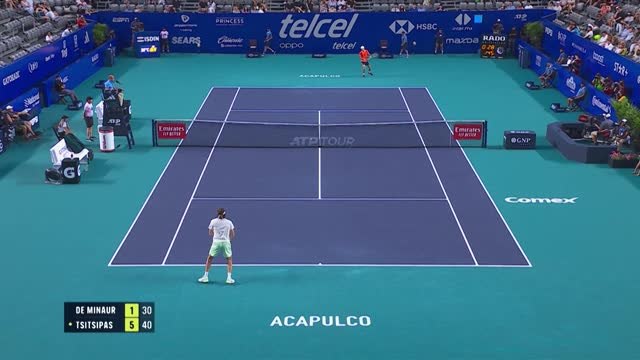 Acapulco - De Minaur bat enfin Tsitsipas