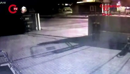 Polis merkezine pompalı tüfekle ateş açtı