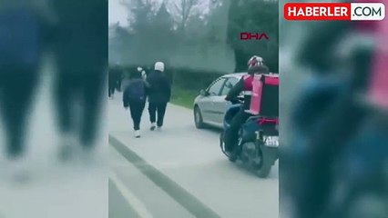 İstanbul trafiğinde yeni dönem! Kaldırıma çıkan sürücüler yayalardan yol istedi