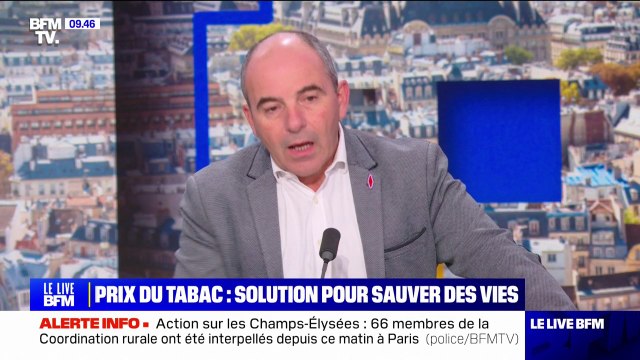 Hausse du prix du tabac: La France a le prix du paquet de cigarette le plus élevé de l'Union européenne rappelle le président de la Confédération des buralistes