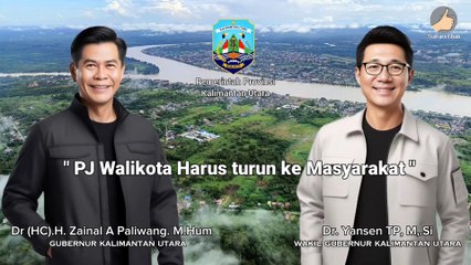 Gubernur Kaltara Lantik Penjabat Walikota Tarakan, Dr. Bustan, SE., M.Si.
