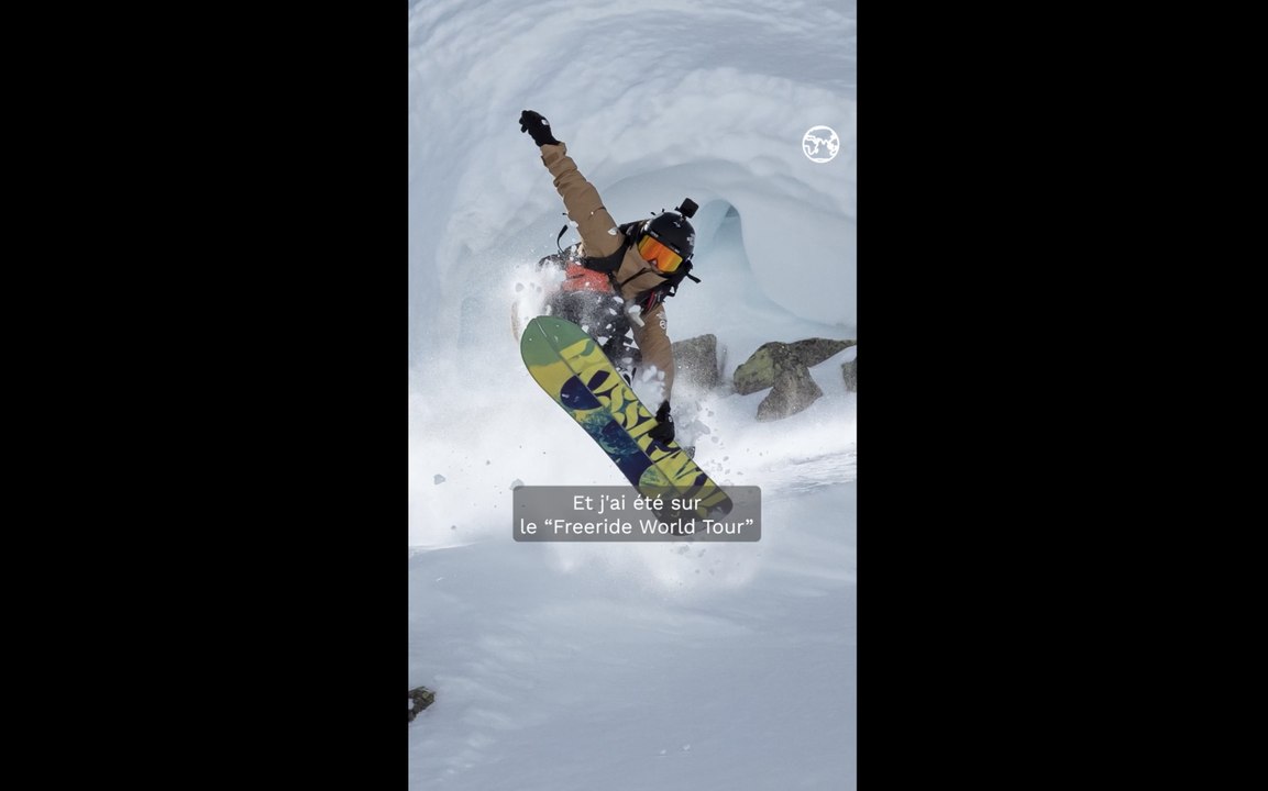 Marion Haerty : championne du monde de Snowboard au Freeride World Tour