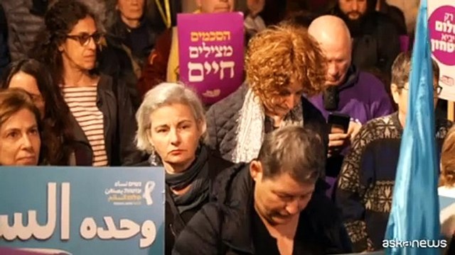 Manifestazione a Tel Aviv: imperativo porre fine alla guerra a Gaza