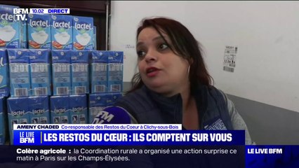 "On risque de fermer, on n'arrive plus à suivre": la campagne de dons des Restos du Cœur dure tout ce week-end