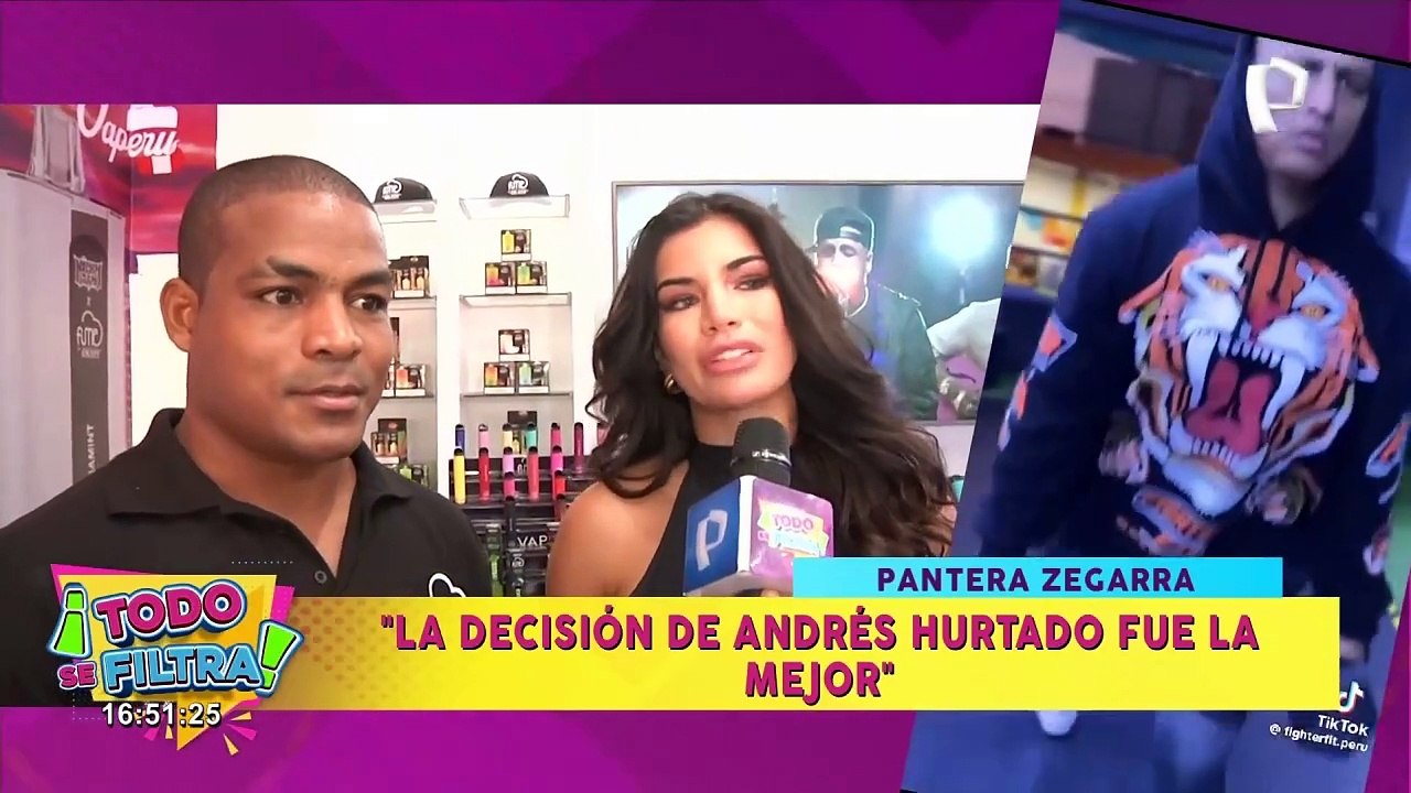 Pantera Zegarra respalda la cancelación de la pelea con Maicelo: "La decisión de Andrés fue acertada"