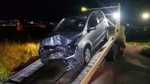 Fox derruba poste após condutora ter mal súbito no bairro Coqueiral