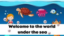 Sea Animals | Learn Sea Animals Names in English | Kids Vocabulary | English Educational Video
