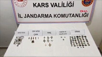Peynir kolilerinden tarihi eser çıktı