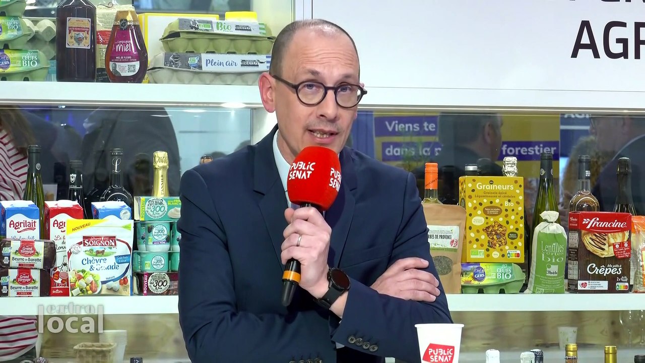 Extra local - 01/03/2024 - Christophe Béchu, ministre de la Transition écologique et Agnès Pannier-Runacher, ministre déléguée à l’Agriculture et à la Souveraineté alimentaire