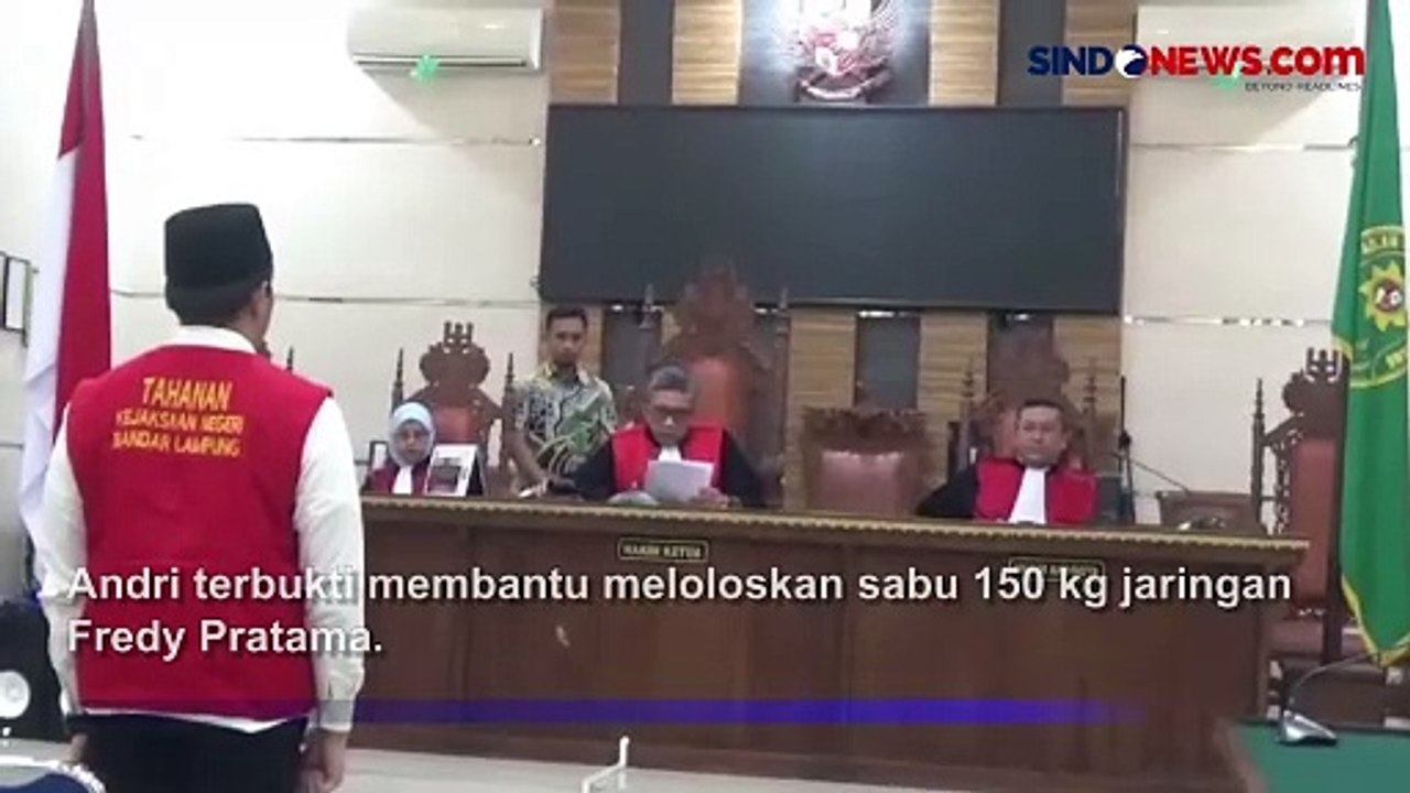 Mantan Kasat Narkoba Polres Lampung Selatan Divonis Mati karena Terlibat Jaringan Internasional