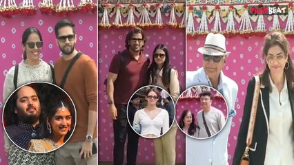 Anu Malik, Sachin Tendulkar, Sania nehwal;, & many more spotted at Jamnagar For Anant Ambani Wedding