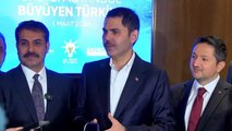 AK Parti İBB Başkan Adayı Murat Kurum, Beşiktaş'ta 'Üreten İstanbul Büyüyen Türkiye' programına katıldı