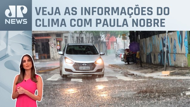 Chuva volumosa atinge Sudeste nesta sexta (1º) | Previsão do Tempo