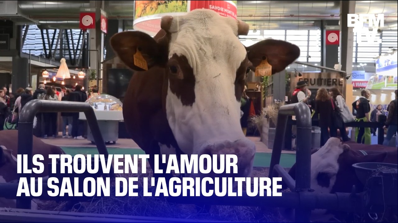 Ambiances festives, cocktails aphrodisiaques... Quand l'amour s'invite dans les allées du Salon de l'agriculture