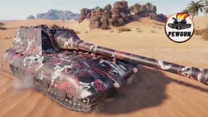 JAGDPANZER E 100 破敵者的選擇，戰場之光！ | 8 kills 10k dmg | world of tanks |  @pewgun77