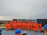 Northumberland Line: Rail Minister Huw Merriman visits Newsham Station construction site to see progress