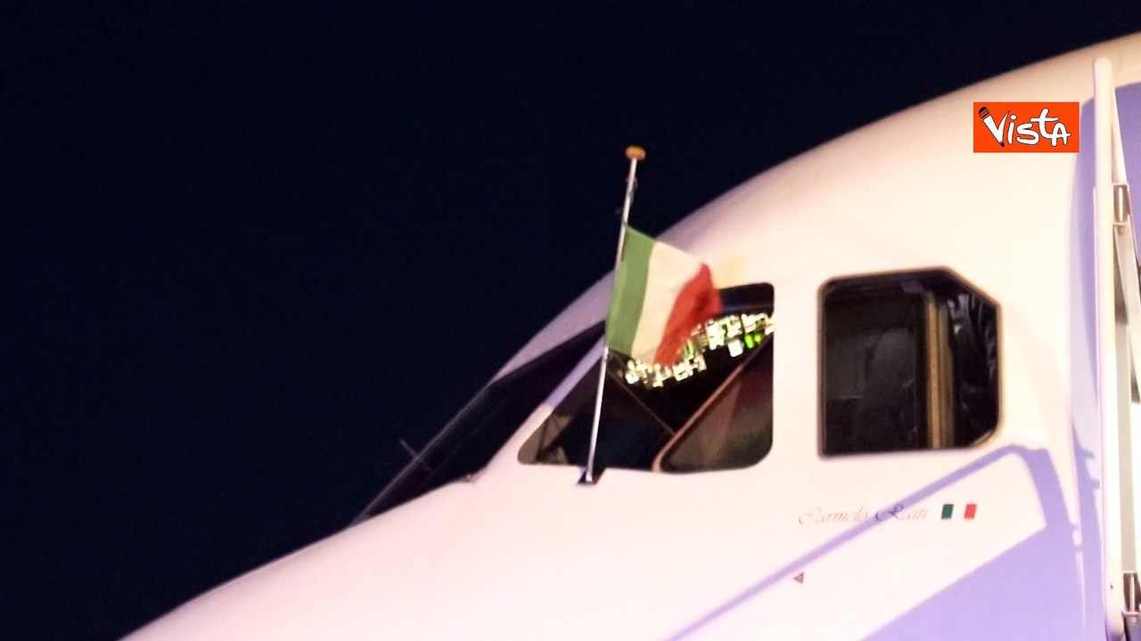 L'arrivo di Giorgia Meloni a Washington. Ecco le immagini