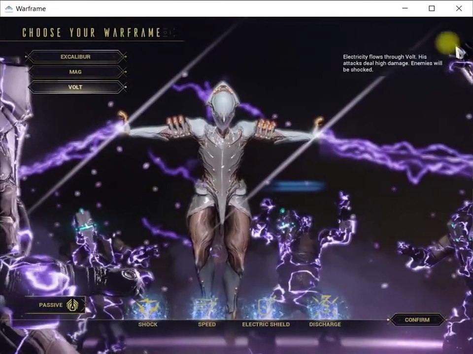 Warframe karakter seçimi ve buildler