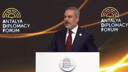 Dışişleri Bakanı Hakan Fidan: Herkes Gazze'deki katliamın durmasını istiyor ama failler bu seslere kör ve sağır