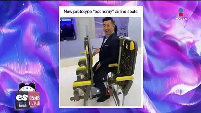 Diseñan nuevo prototipo de asientos de avión