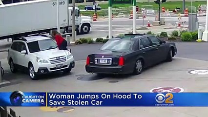 Une maman fait preuve d'un immense courage face à des voleurs qui prenaient sa voiture avec son bébé dedans (vidéo)