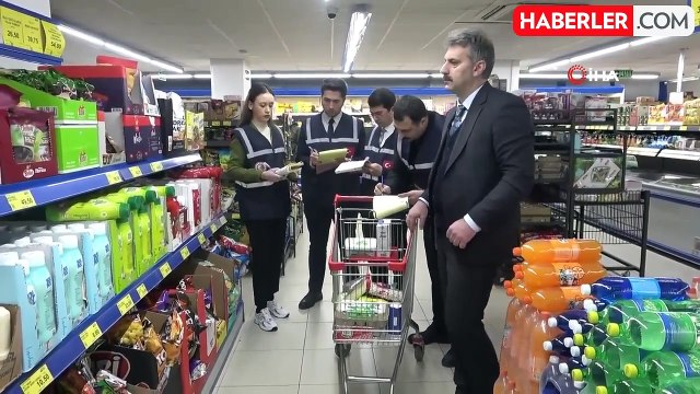 Balıkesir'de Ramazan Ayı öncesi marketlerde fiyat ve etiket denetimi