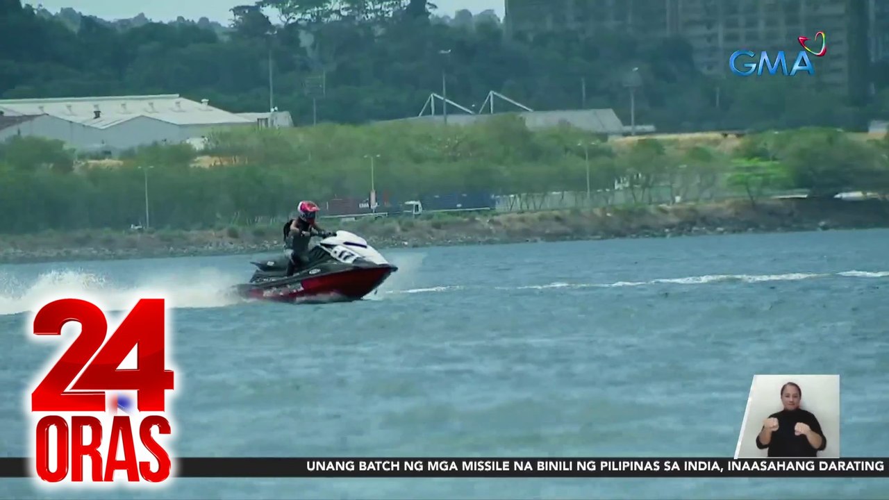 Jetski, isinasabak din sa competitive racing; youngest Pinoy jetski racer, world champion din | 24 Oras