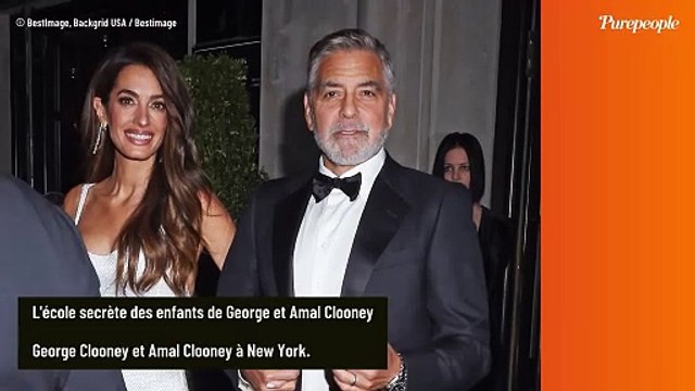George et Amal Clooney installés à Brignoles : leurs jumeaux scolarisés dans une école secrète avec le gotha de la région