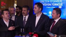 AKP İstanbul adayı Murat Kurum'dan Kanal İstanbul yanıtı